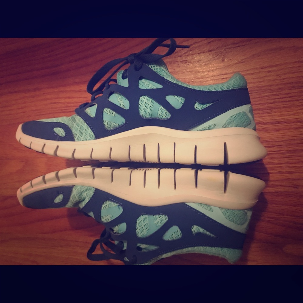 Nike free running shoe